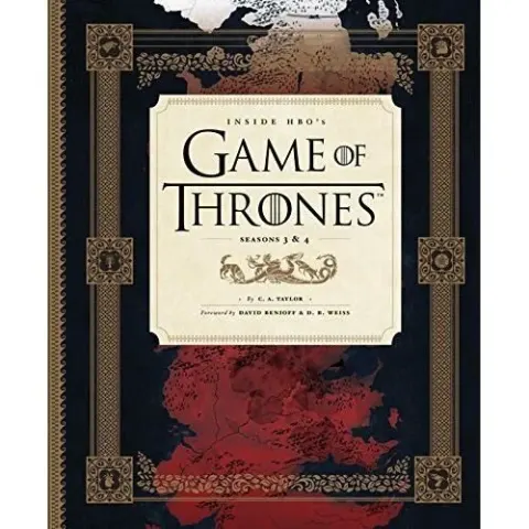 Coperta cărții Inside hbo's game of thrones boook