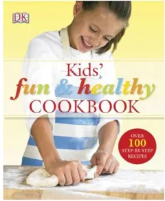 Coperta cărții Kids' Fun and Healthy Cookbook, Nicola Graimes