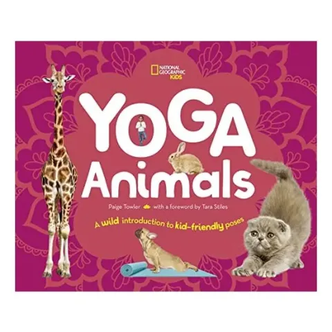 Coperta cărții Yoga Animals, Paige Towler