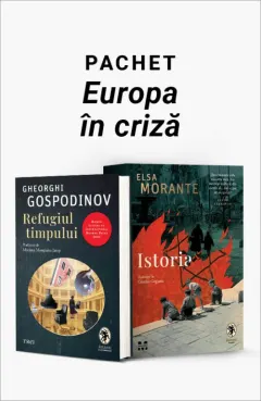 Coperta cărții Pachet Europa în criză. Refugiul timpului/Istoria - Gheorghi Gospodinov