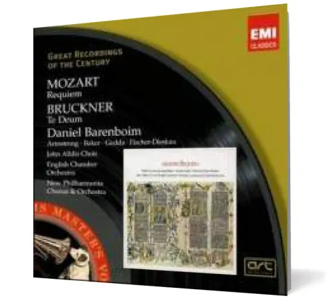 Coperta cărții Daniel Barenboim conducts Mozart & Bruckner