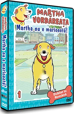 Coperta cărții Martha Vorbareata 1 - Martha nu e marioneta! (DVD)