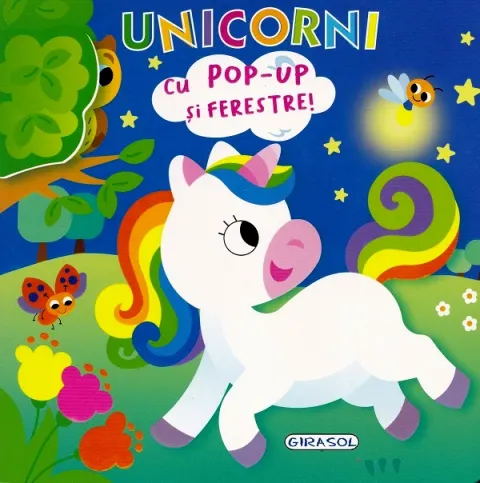 Coperta cărții Deschide si descopera. Unicorni
