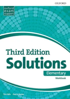 Coperta cărții Solutions 3E Elementary Workbook