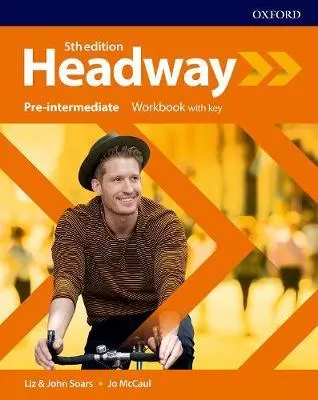Coperta cărții Headway 5E Pre-Intermediate Workbook with Key
