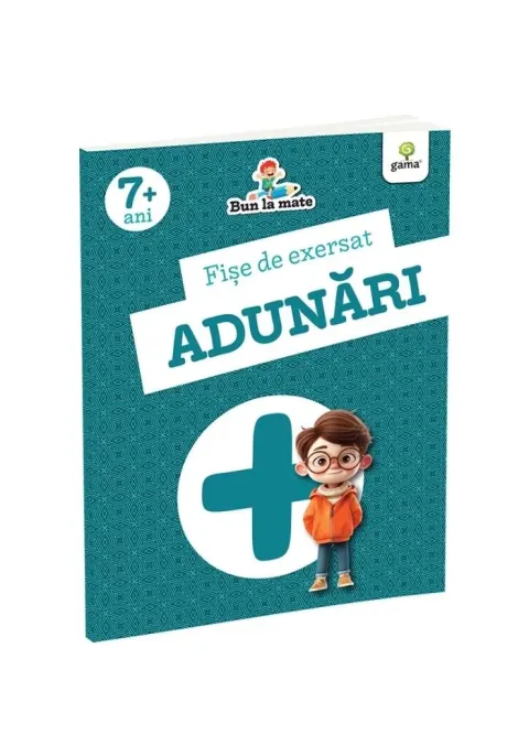 Coperta cărții Fise de exersat ADUNARI