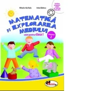 Coperta cărții Matematica si explorarea mediului. Caiet pentru clasa I, semestrul 2
