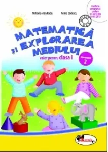Coperta cărții Matematica si explorarea mediului. Caiet pentru clasa I, semestrul 2