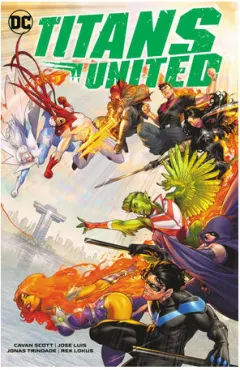 Coperta cărții Titans united