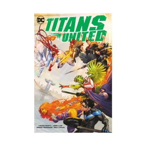 Coperta cărții Titans united