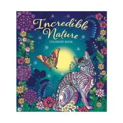 Coperta cărții Incredible nature coloring book