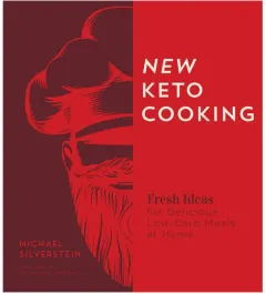 Coperta cărții New keto cooking: fresh ideas for delicious low-carb meals at home