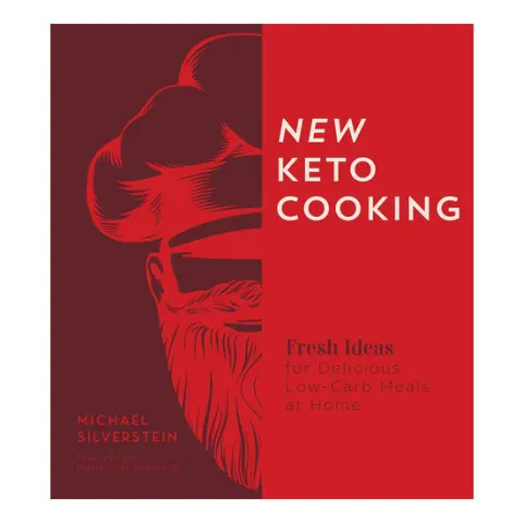 Coperta cărții New keto cooking: fresh ideas for delicious low-carb meals at home