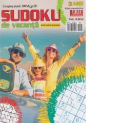 Coperta cărții Sudoku de vacanta nr.4/2023
