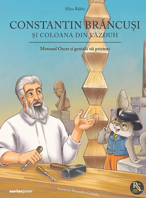 Coperta cărții Constantin Brâncuși și coloana din văzduh