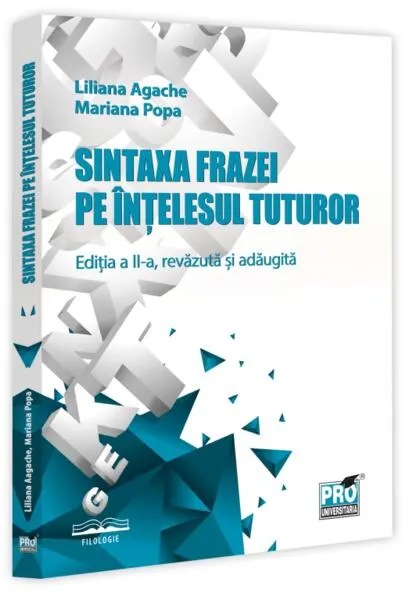 Coperta cărții Sintaxa frazei pe intelesul tuturor Ed.2 - Liliana Agache, Mariana Popa