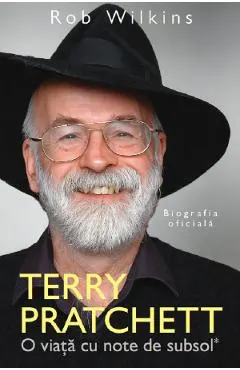 Coperta cărții Terry Pratchett. O viata cu note de subsol