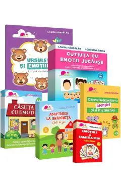 Coperta cărții Emotii si cuvinte: Jocuri si activitati pentru copiii cu autism - Laura Hardalau, Loredana Bejan
