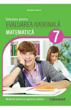 Coperta cărții Matematica - Clasa 7 - Simulare pentru Evaluarea Nationala