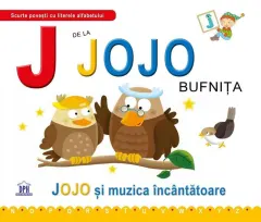 Coperta cărții J de la Jojo bufnita