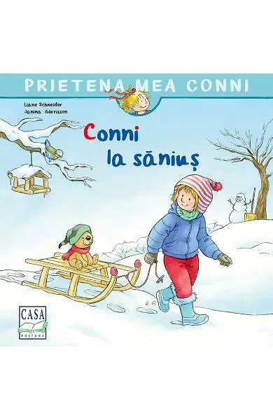 Coperta cărții Conni la săniuș