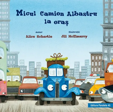Coperta cărții Micul Camion Albastru la oraș