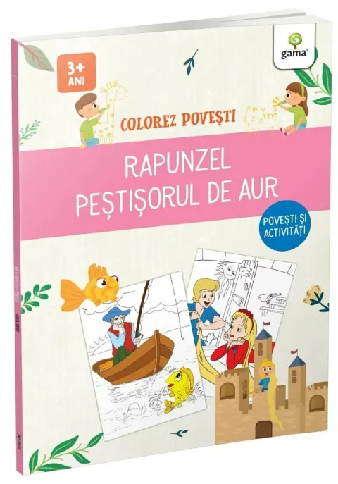 Coperta cărții Rapunzel & Pestisorul de aur