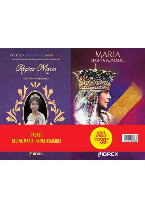 Coperta cărții Pachet ”Regina Maria - inima Romaniei”