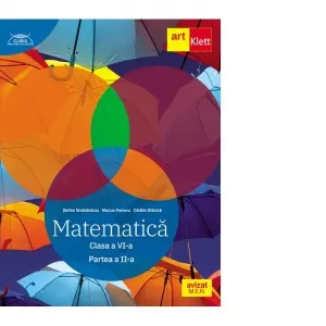 Coperta cărții Matematica. Clasa a VI-a. Partea a II-a. Clubul Matematicienilor