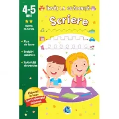 Coperta cărții Invat la gradinita Scriere pentru grupa mijlocie, 4-5 ani