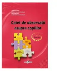 Coperta cărții Caiet de observatii asupra copiilor. Grupa mare (editia 2026)