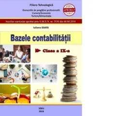 Coperta cărții Bazele contabilitatii. Clasa a IX-a