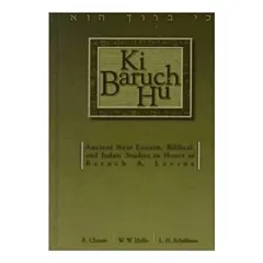 Coperta cărții Ki Baruch Hu