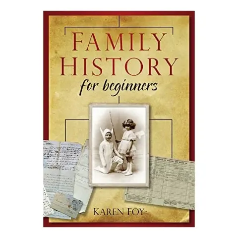 Coperta cărții Family History for Beginners