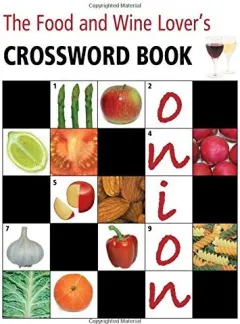 Coperta cărții The Food and Wine Crossword Book