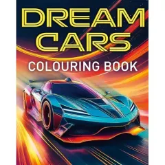Coperta cărții Dream Cars Colouring Book