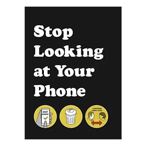 Coperta cărții Stop Looking At Your Phone