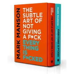 Coperta cărții The Subtle Art of Not Giving a F*ck / Everything Is F*cked Box Set
