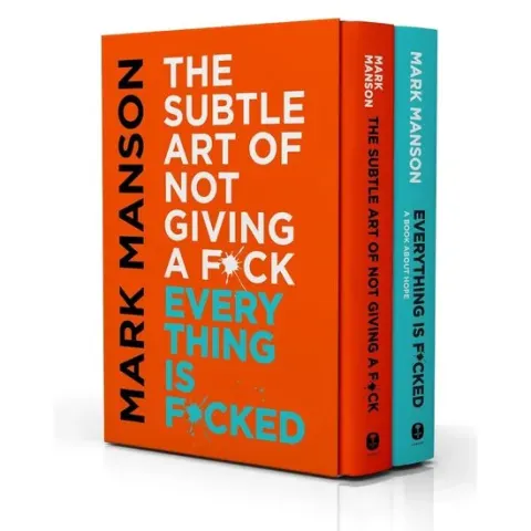 Coperta cărții The Subtle Art of Not Giving a F*ck / Everything Is F*cked Box Set