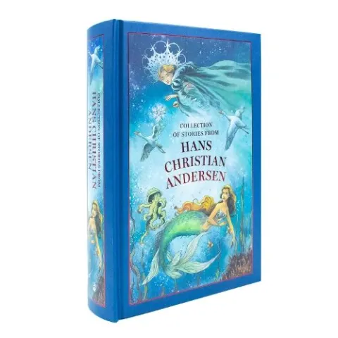 Coperta cărții The Complete Fairy Tales of Hans Christian Deluxe Leather Bound