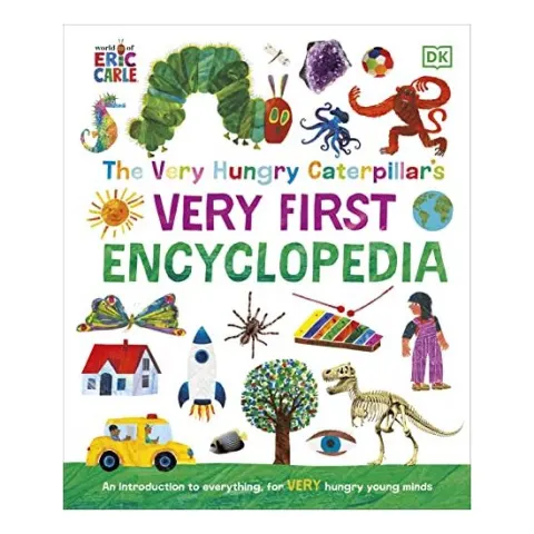 Coperta cărții Very Hungry Caterpillar's Very First Encyclopedia, DK