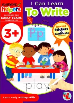 Coperta cărții Homework Helper 3+ I Can Learn Write