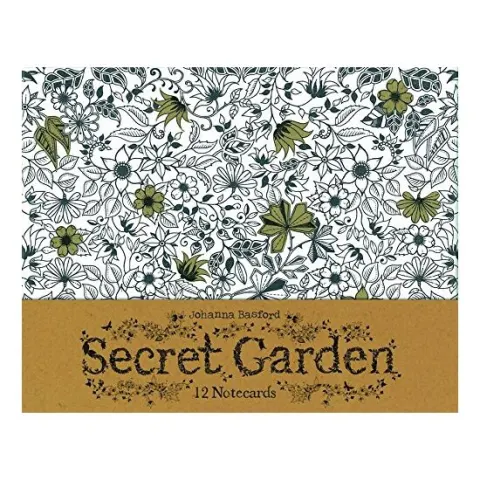 Coperta cărții Secret Garden: 12 Notecards