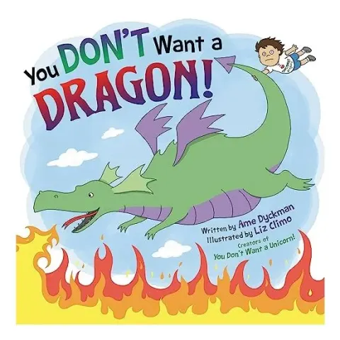 Coperta cărții You Don't Want a Dragon!