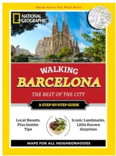 Coperta cărții Walking Barcelona, Judy Thomson