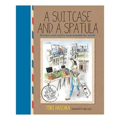 Coperta cărții A suitcase and a spatula, Tori Haschka