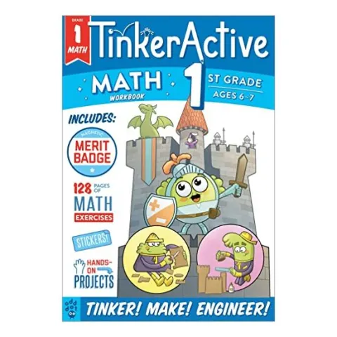Coperta cărții TinkerActive Workbooks, Justin Krasner, Odd Dot, Chad Thomas