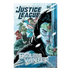 Coperta cărții Justice League Endless Winter, Alex R. Carr, Jamie S. Rich, Mike Cotton