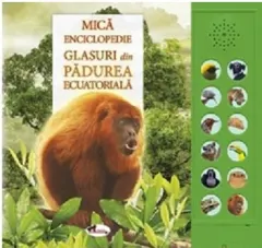 Coperta cărții Glasuri din padurea ecuatoriala