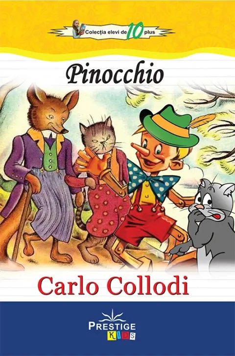 Coperta cărții Pinocchio